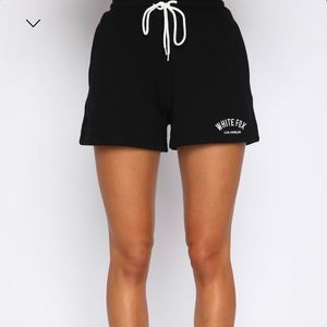 NWT White Fox Lounge Shorts